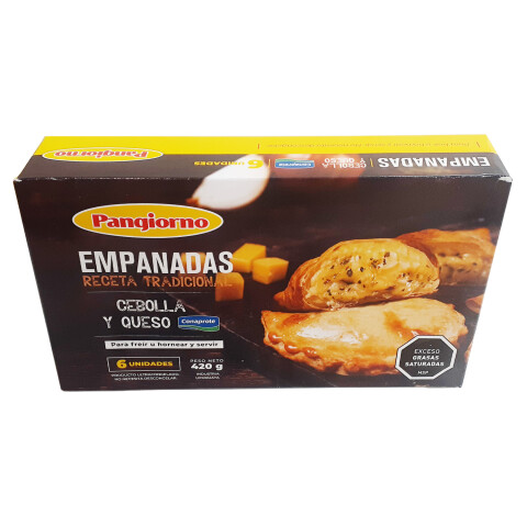 Empanadas Pangiorno de Queso y Cebolla 6 Unidades Empanadas Pangiorno de Queso y Cebolla 6 Unidades