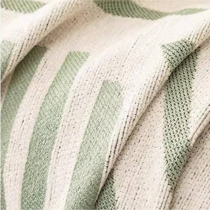 Manta para Sillon y Cama con diseños Verde 280cm