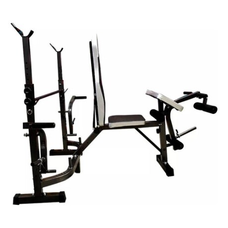 Banco Pecho + Scott + Barra 180cm + 2 Mancuernas + 40kgs Banco Pecho + Scott + Barra 180cm + 2 Mancuernas + 40kgs