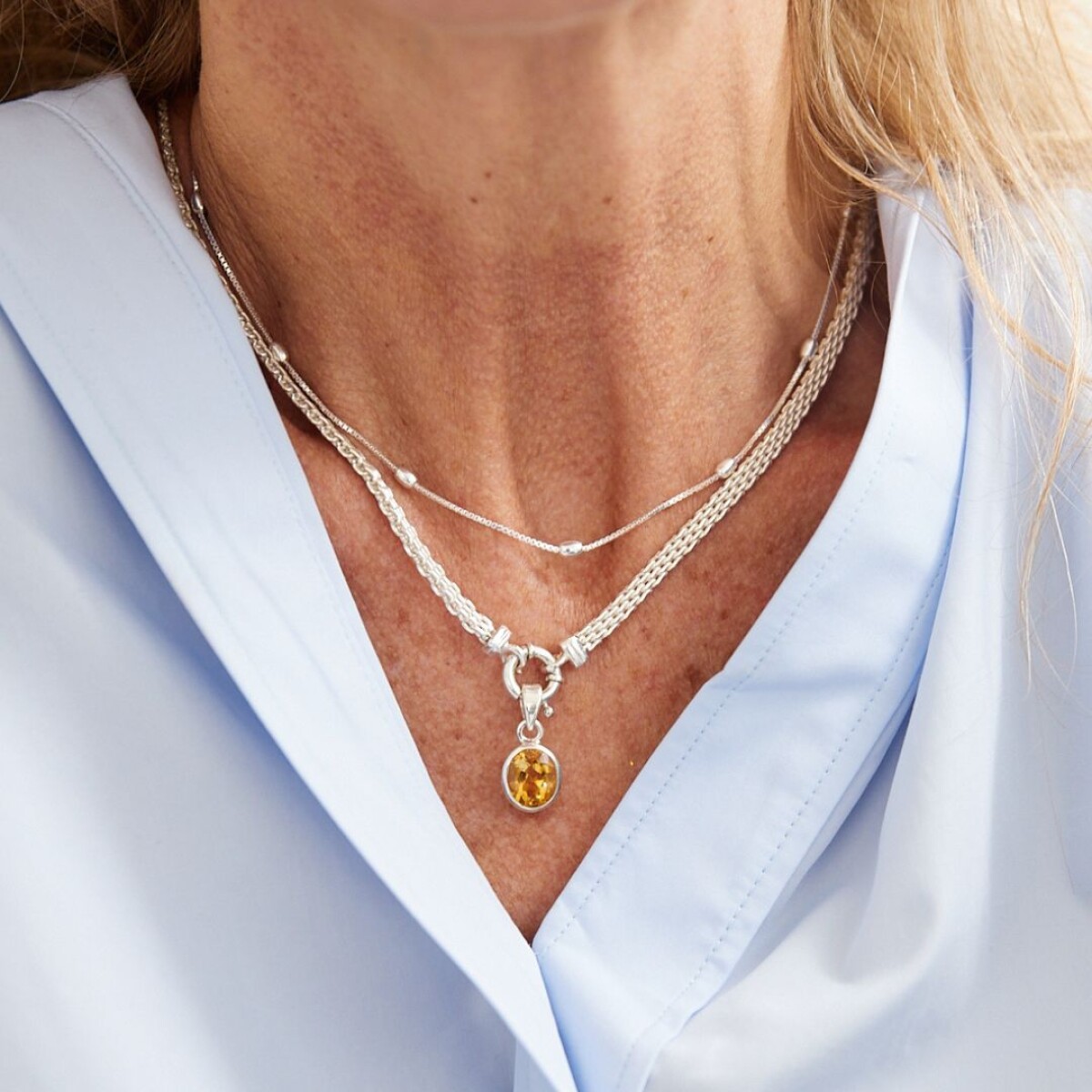 Cadena Livia - Plata 925 