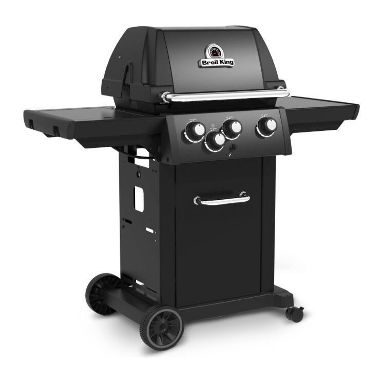 Barbacoa a Gas Broil King Royal 340 Shadow 3 Quemadores con Hornalla Lateral Barbacoa a Gas Broil King Royal 340 Shadow 3 Quemadores con Hornalla Lateral