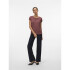 VMAVA PLAIN SS TOP GA JRS NOOS Rose Brown