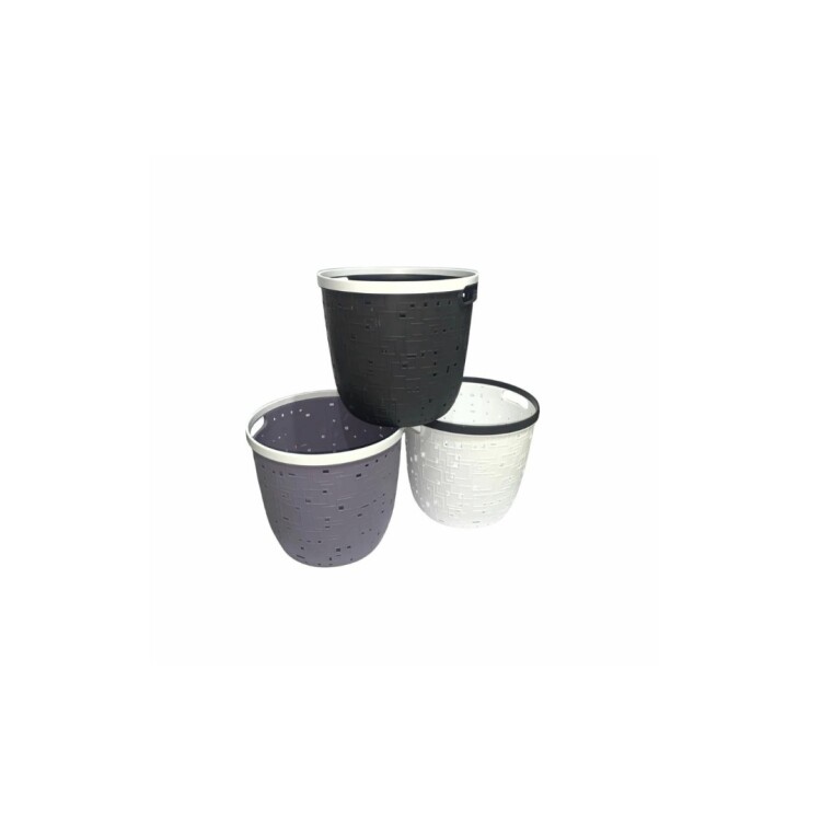 CESTO CANASTO ORGANIZADOR REDONDO 25X21,5CM CESTO CANASTO ORGANIZADOR REDONDO 25X21,5CM