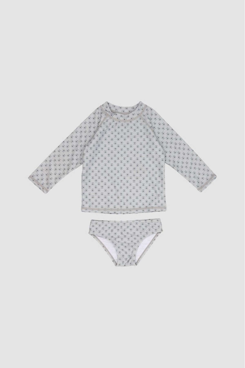 Conjunto playa 6-36m - Celeste 