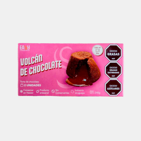 Volcan De Chocolate Easy X 2 Unid. Volcan De Chocolate Easy X 2 Unid.