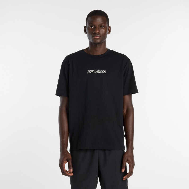 Remera New Balance de Hombre - - MT6161TQBK BLACK