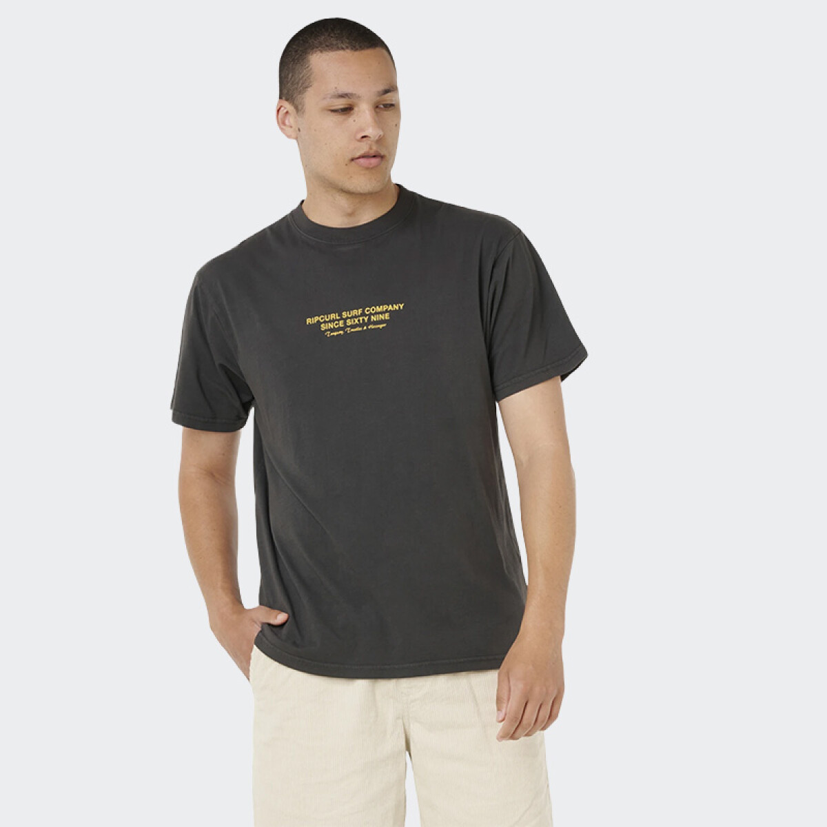 Remera Rip Curl Mod Cali Medallion - Amarillo 
