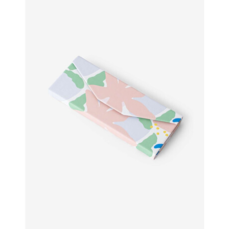 Estuche Anteojos Plegable Enjoy Today Estampado Flores