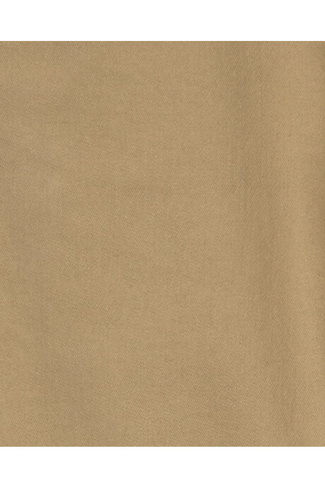 Pantalón denim tipo punto, khaki Sin color