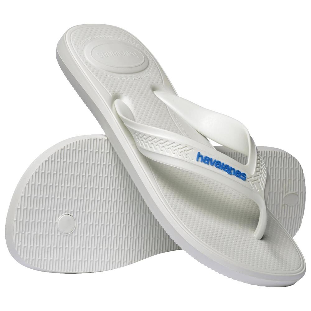 Sandalias Havaianas Top Max Comfort FC Hombre Blanco/Blanco/Azul