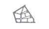 Zapatera abatible para armar triple 892.14.253 Zapatera Abatible Para Armar Triple 892.14.253