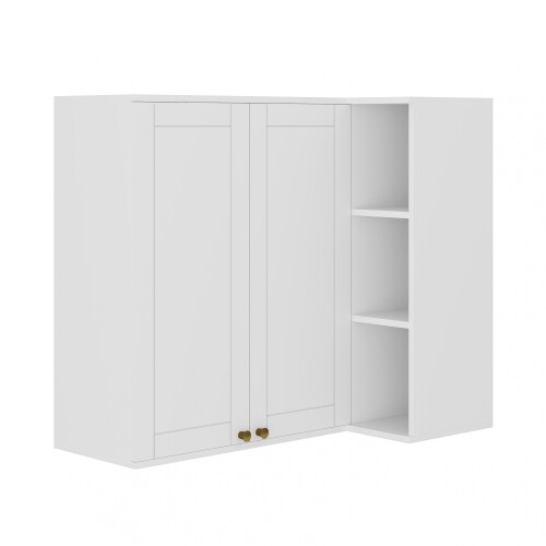 Aereo Esquinero Americana 80 cm 2 Puertas Blanco Aereo Esquinero Americana 80 cm 2 Puertas Blanco