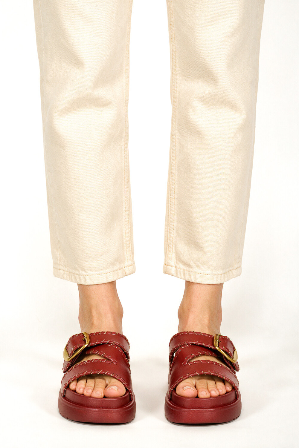 Sandalia Savo Bordeaux