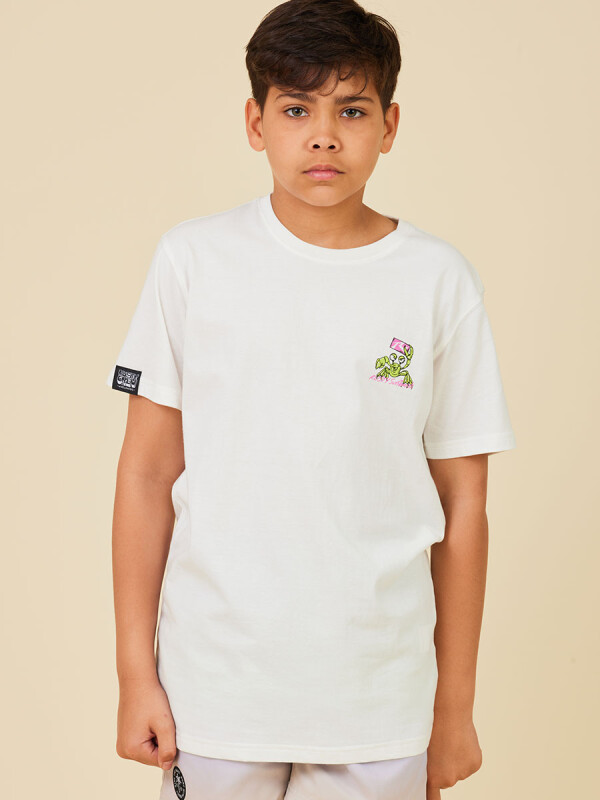 T-SHIRT MINGUS TEEN RUSTY Blanco