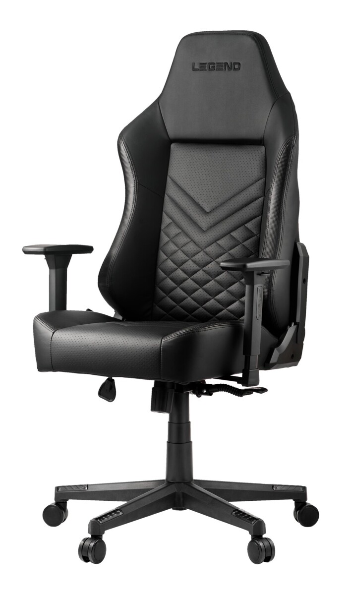 Silla gaming ABILDAA polipiel negro 