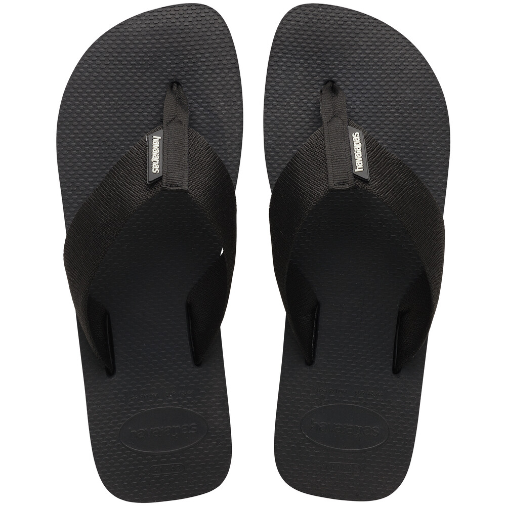 Sandalias Havaianas Urban Basic Mat FC Hombre Negro