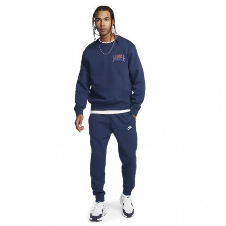 BUZO NIKE CLUB FLEECE Blue