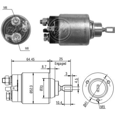 AUTOMATICO DE ARRANQUE - RENAULT CLIO KANGOO TWINGO BOSCH ZM AUTOMATICO DE ARRANQUE - RENAULT CLIO KANGOO TWINGO BOSCH ZM