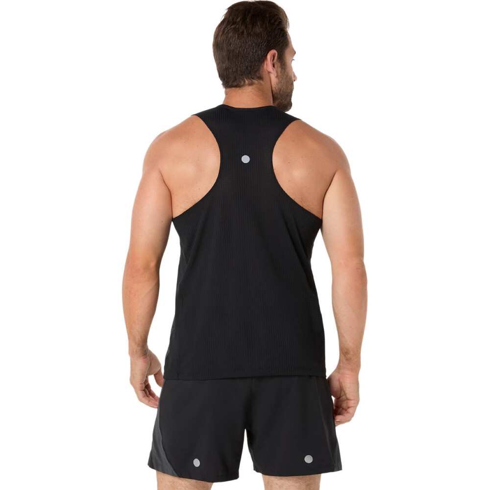 Bividi Running Road Singlet Hombre Performance Black