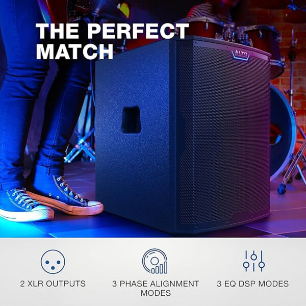 Caja Acustica Alto Ts18s 18¨ Subwoofer 2500 W SUBWOOFER ALTO TS18S 18" 625W