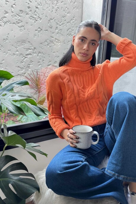Polera Paris Naranja