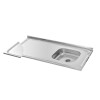 Mesada Acero Inox 1.20 Derecha Mesada Acero Inox 1.20 Derecha
