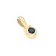 Colgante en oro 18k con zafiro azul Colgante en oro 18k con zafiro azul