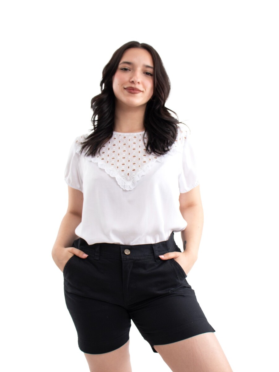 Blusa Broderie 