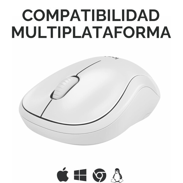 Mouse Llogitech M240 Silent Inalámbrico Bluetooth BLANCO