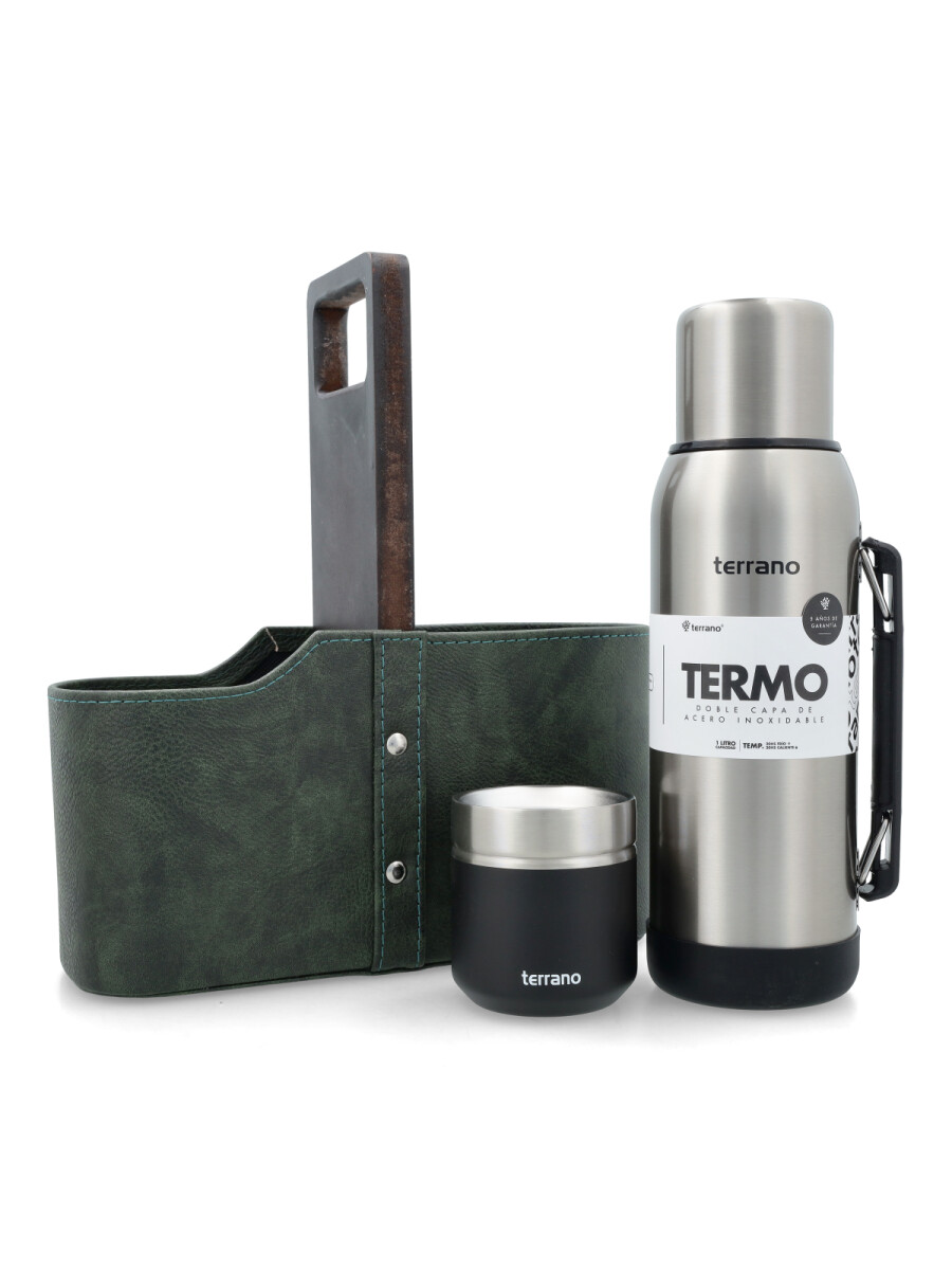 Combo 1LT + Matera De Auto Clasica - Acero 