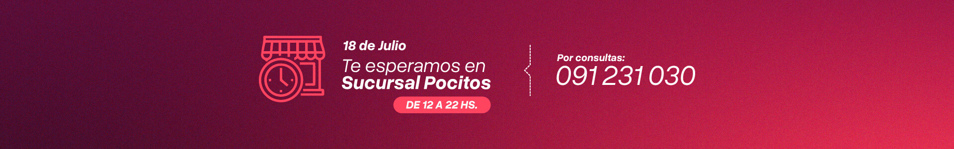 18 de julio Pocitos