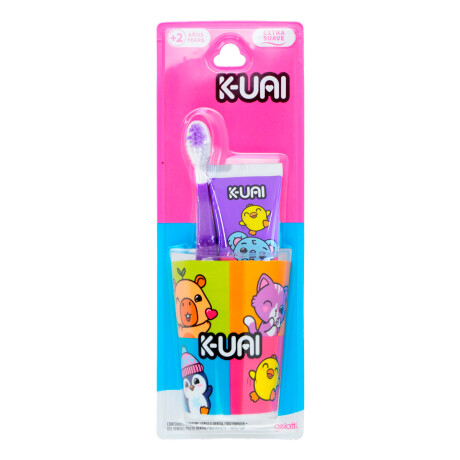 PACK K-UAI CAPIBARA VASO+CEPILLO+CREMA DENTAL PACK K-UAI CAPIBARA VASO+CEPILLO+CREMA DENTAL