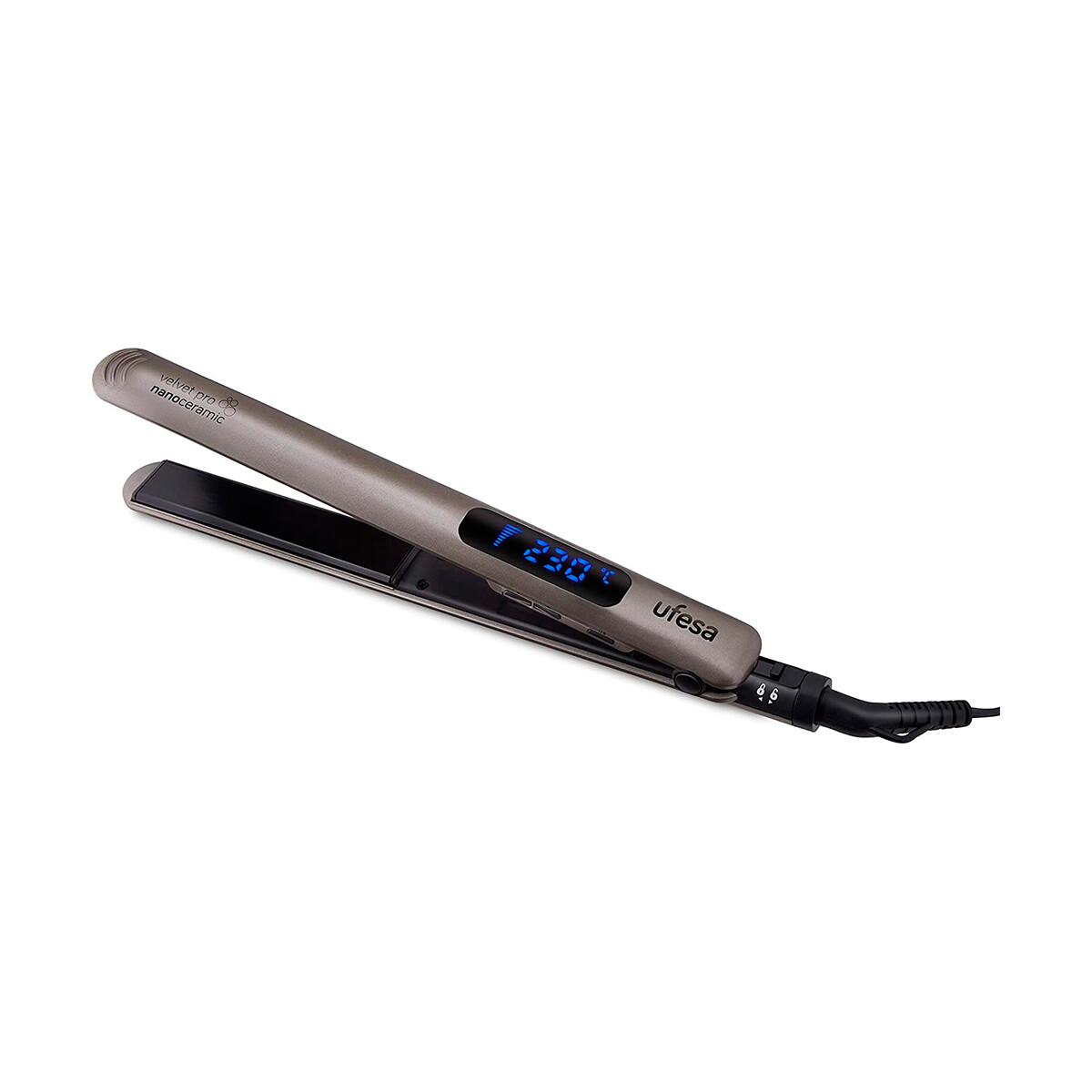 Plancha De Pelo De Nanocerámica Velvet Pro Ufesa Pp5500 