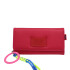 Billetera con llavero Fucsia