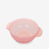 Bowl 4 en 1 KIKKABOO rosa transparent