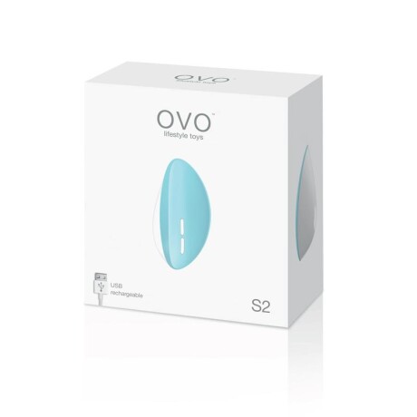 Ovo S2 Recargable Lay On Massager Azul Ovo S2 Recargable Lay On Massager Azul