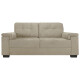 Sillon Sofa 3 Cuerpos Luares Marrón Chocolate Arena Natural Beige