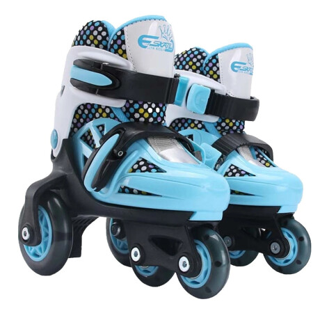 Patín Rollers Ez 4 Ruedas Extensibles Niño Azul
