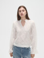 Blusa Oryval Marfil / Off White