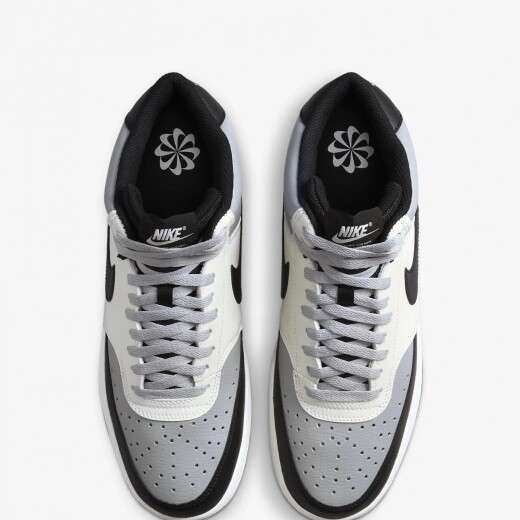Champion Nike Hombre Court Vision Mid Nn LT Smoke Grey/Black S/C