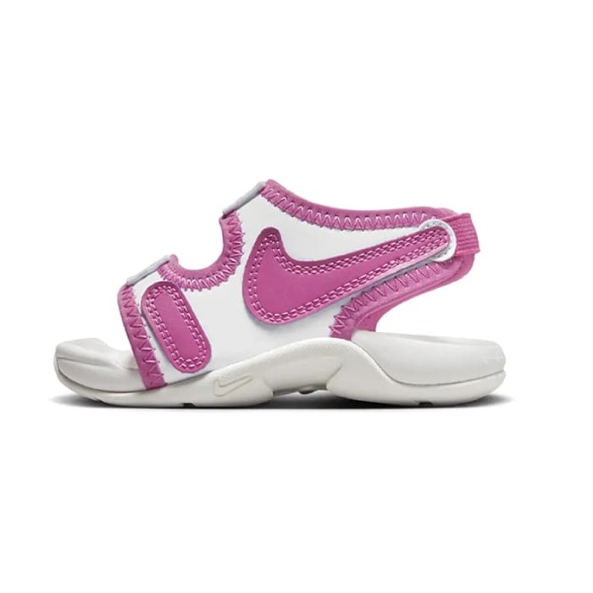 Sandalia Nike Sunray Adjust 6 de Niños - DR5709-100 - Blanco-fucsia 