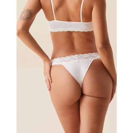 Bikini green modal Off white