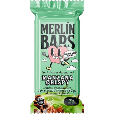 Merlín Bars Manzana Crispy 35gr 14x20 001