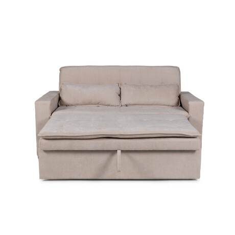 Sofá Cama Londres - Tela Microfibra 3012 (Beige)
