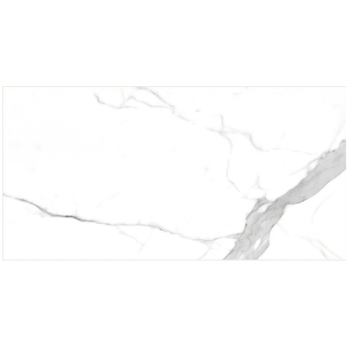 PORCELANATO PARA PISOS Y REVESTIMIENTOS 60X120 CALACATA MATE PEI 4 SIN RECTIFICAR - GAMAS DE BLANCO 
