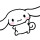 Tira de stickers Sanrio Cinnamoroll