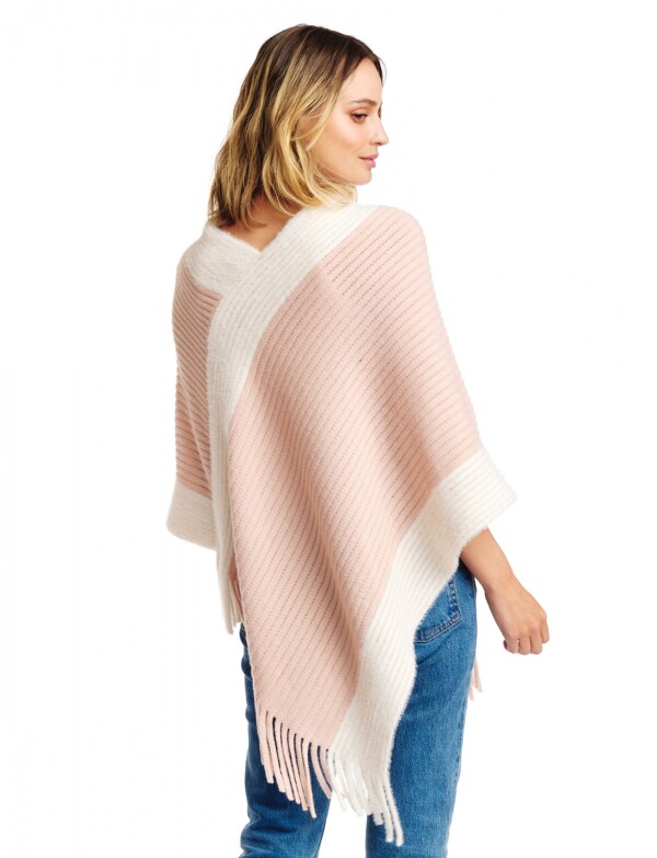 Poncho Soft ROSA/MULTI