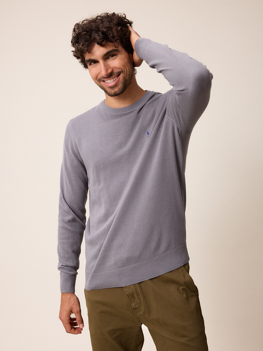 SWEATER FAENZO W26 POLANCO - Gris 
