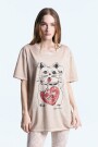 REMERA CAT Off White