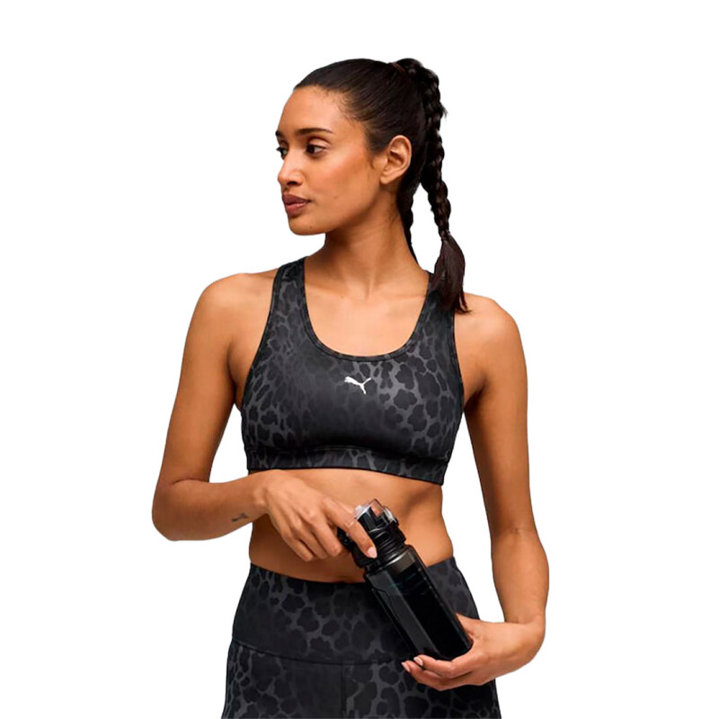 Top de Mujer Puma 4Keeps Bra Negro